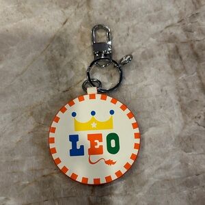 Jonathan Adler Leo Zodiac Keychain - Orange, Blue, Yellow